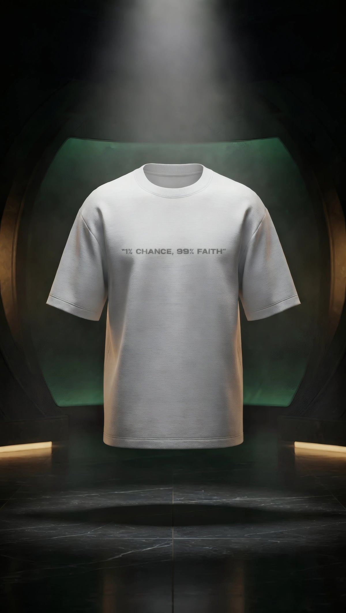 1% Chance 99% Faith | Neymar Jr Edition | Oversized T-shirt
