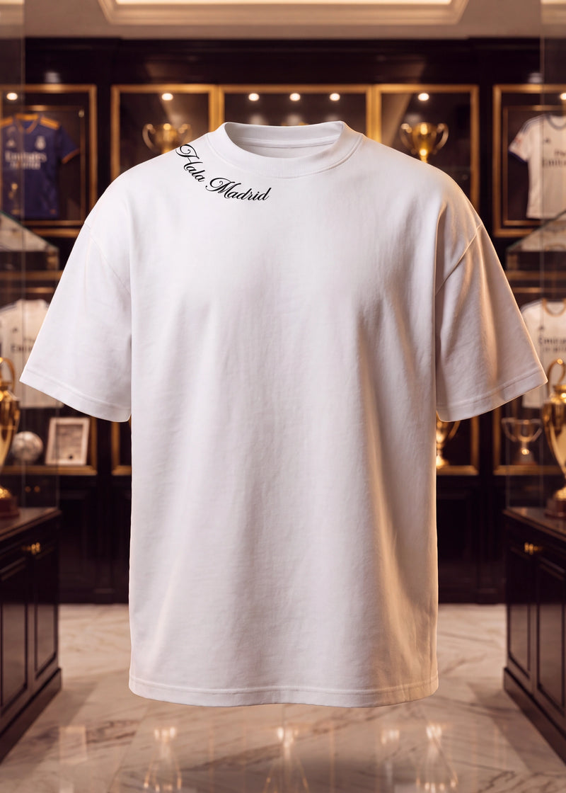 Los Blancos — Bury Me In White Oversized T-Shirt