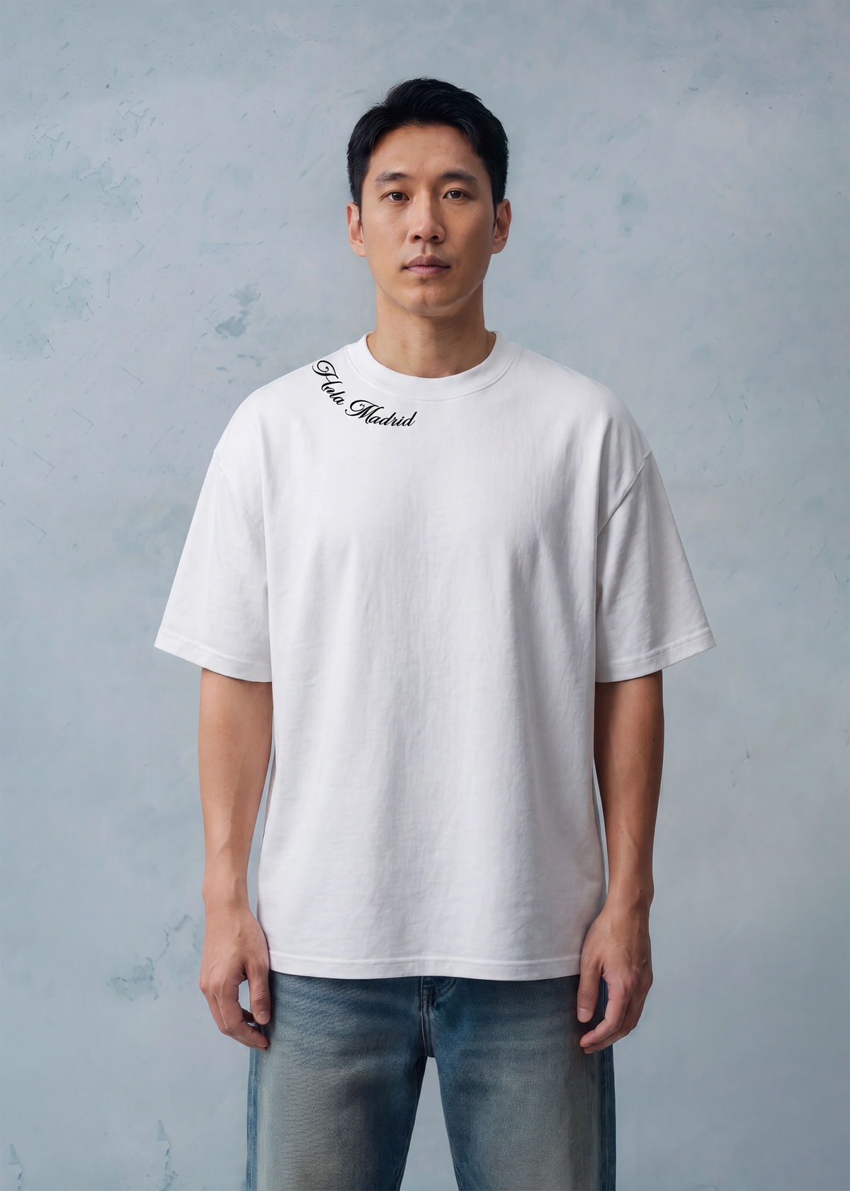 Los Blancos — Bury Me In White Oversized T-Shirt