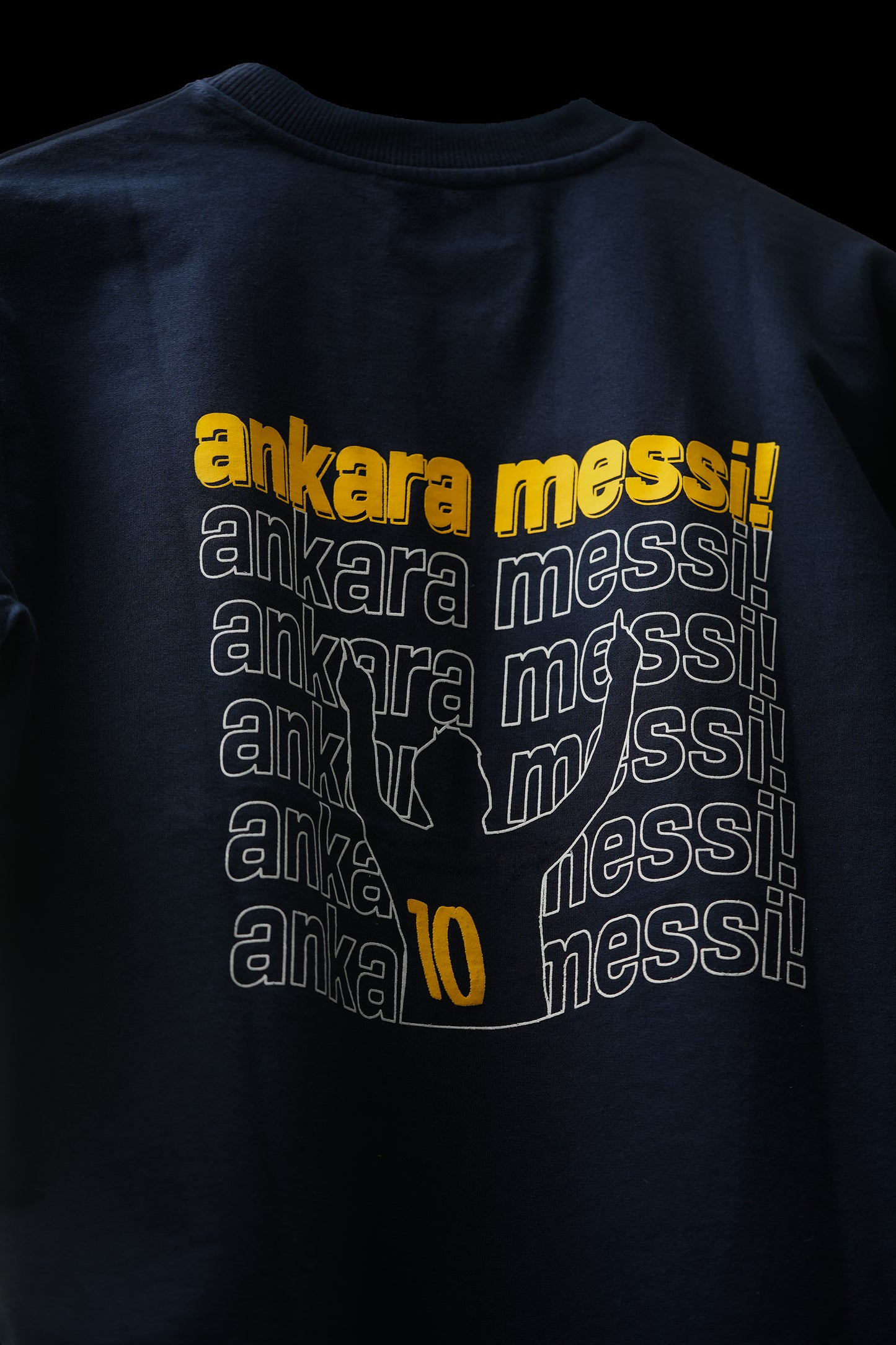 Ankara Messi football iconic Oversized TShirt 