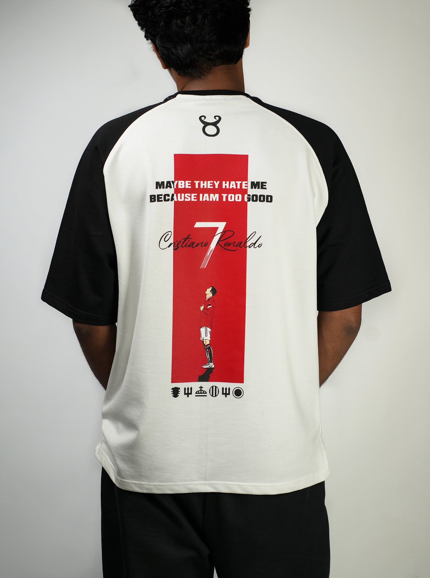 Ronaldo Reglence Sleeve CR7 Edition Over Sized Tshirt